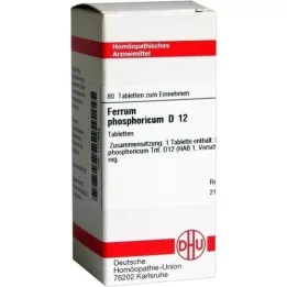 FERRUM PHOSPHORICUM D 12 tabletten, 80 st