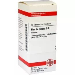 FLOR DE PIEDRA D 6 tabletten, 80 st