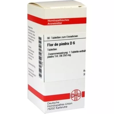 FLOR DE PIEDRA D 6 tabletten, 80 st