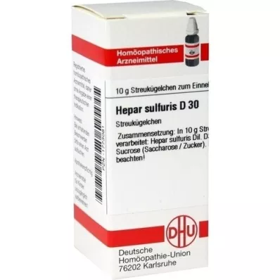 HEPAR SULFURIS D 30 bolletjes, 10 g