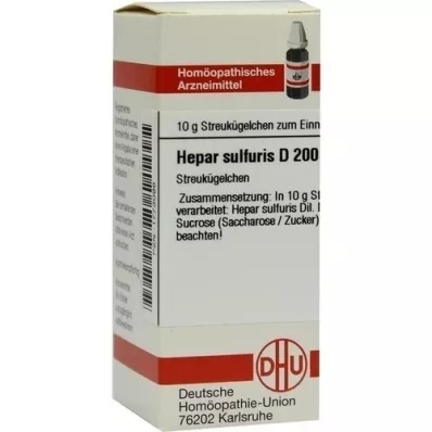 HEPAR SULFURIS D 200 bolletjes, 10 g