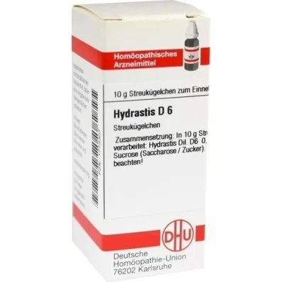 HYDRASTIS D 6 bolletjes, 10 g HYDRASTIS D 6 bolletjes, 10 g
