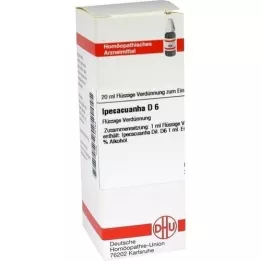 IPECACUANHA D 6 Verdunning, 20 ml