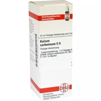 KALIUM BICHROMICUM D 12 Verdunning, 20 ml KALIUM BICHROMICUM D 12 Verdunning, 20 ml