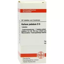 KALIUM JODATUM D 6 tabletten, 80 st