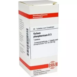KALIUM PHOSPHORICUM D 3 tabletten, 80 st