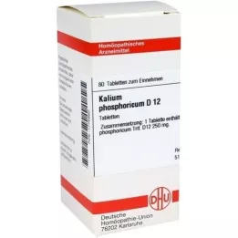 KALIUM PHOSPHORICUM D 12 tabletten, 80 st