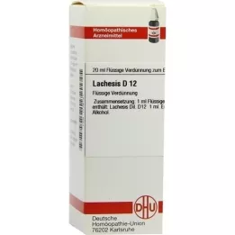 LACHESIS D 12 Verdunning, 20 ml