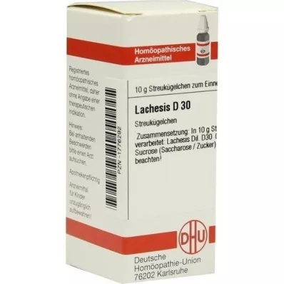 LACHESIS D 30 bolletjes, 10 g LACHESIS D 30 bolletjes, 10 g