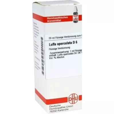 LUFFA OPERCULATA D 6 Verdunning, 20 ml