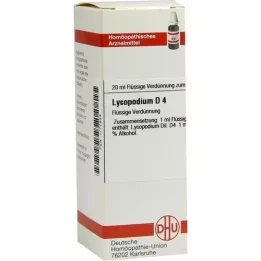 LYCOPODIUM D 4 verdunning, 20 ml