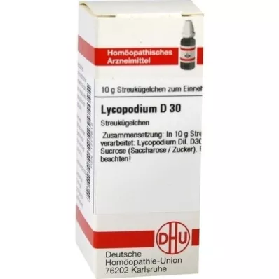LYCOPODIUM D 30 bolletjes, 10 g LYCOPODIUM D 30 bolletjes, 10 g