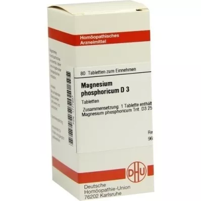 MAGNESIUM PHOSPHORICUM D 3 tabletten, 80 st