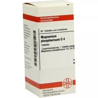 MAGNESIUM PHOSPHORICUM D 4 tabletten, 80 st