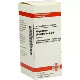 MAGNESIUM PHOSPHORICUM D 6 tabletten, 80 st