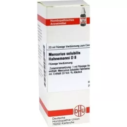 MERCURIUS SOLUBILIS Hahnemanni D 8 Verdunning, 20 ml