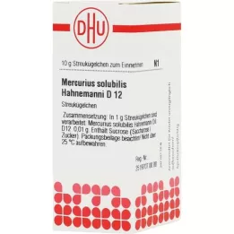 MERCURIUS SOLUBILIS Hahnemanni D 12 bolletjes, 10 g