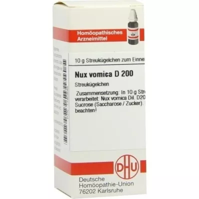 NUX VOMICA D 200 bolletjes, 10 g