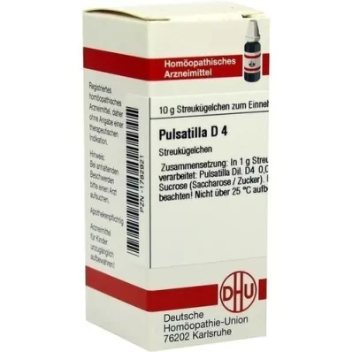 PULSATILLA D 4 bolletjes, 10 g PULSATILLA D 4 bolletjes, 10 g