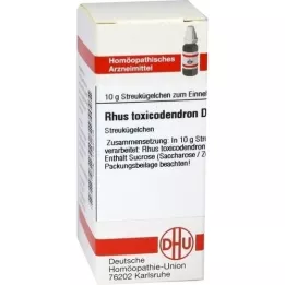 RHUS TOXICODENDRON D 4 bolletjes, 10 g