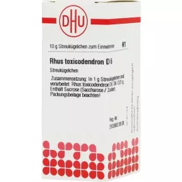 RHUS TOXICODENDRON D 6 bolletjes, 10 g