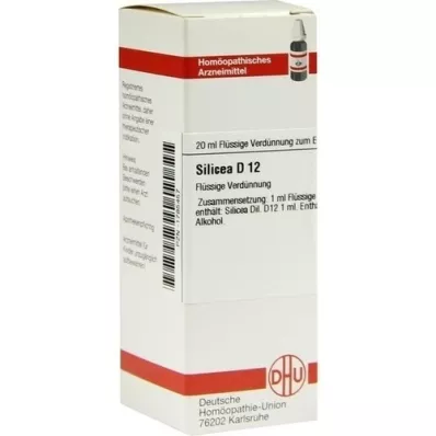 SILICEA D 12 Verdunning, 20 ml