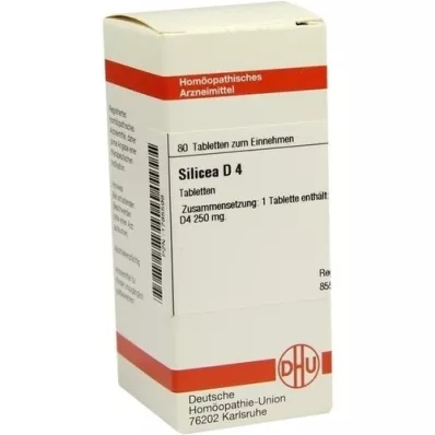 SILICEA D 4 tabletten, 80 st SILICEA D 4 tabletten, 80 st