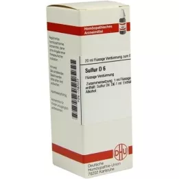 SULFUR D 6 Verdunning, 20 ml