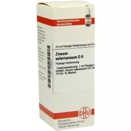 ZINCUM VALERIANICUM D 6 Verdunning, 20 ml