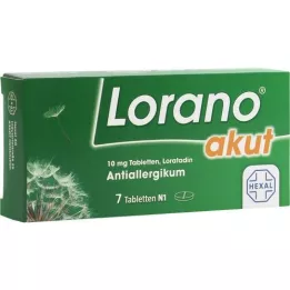 LORANO acute tabletten, 7 st