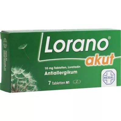 LORANO acute tabletten, 7 st