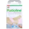 RATIOLINE gevoelige pleisterstrips in 2 maten, 10 stuks