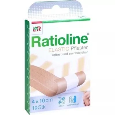 RATIOLINE elastisch snelwondverband 4 cmx1 m, 1 stuk