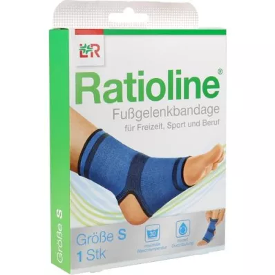 RATIOLINE actieve enkelbandage maat S, 1 stuk RATIOLINE actieve enkelbandage maat S, 1 stuk