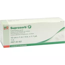 SUPRASORB F Folie-wondverband 10 cm x 1 m discontinue rol, 1 stuk