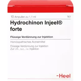 HYDROCHINON Injeel forte ampullen, 10 stuks