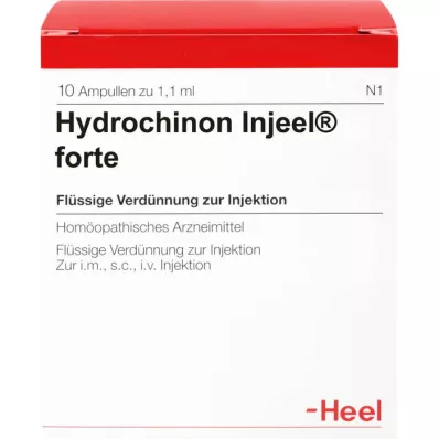 HYDROCHINON Injeel forte ampullen, 10 stuks HYDROCHINON Injeel forte ampullen, 10 stuks
