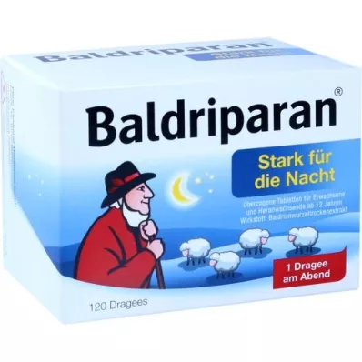 BALDRIPARAN Tab. zwaar gecoat voor de nacht, 120 stuks BALDRIPARAN Tab. zwaar gecoat voor de nacht, 120 stuks