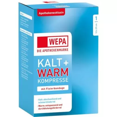 KALT-WARM Compressie 12x29 cm met bevestigingsband, 1 stuk