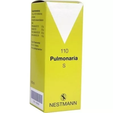 PULMONARIA S 110 druppels, 100 ml PULMONARIA S 110 druppels, 100 ml