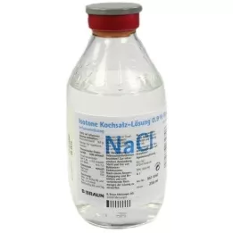 KOCHSALZLÖSUNG Glazen fles 0,9%, 250 ml