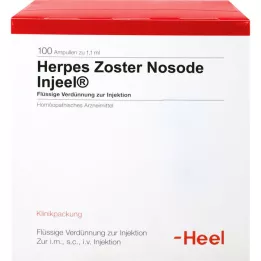HERPES ZOSTER Nosode Injeel ampullen, 100 stuks