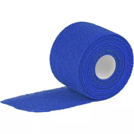 URGOMULL haftkleur latexvrij 8 cmx20 m blauw, 1 st