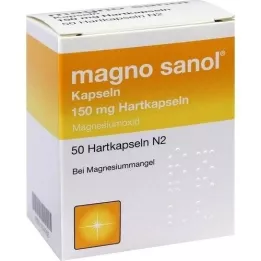 MAGNO SANOL Capsules, 50 stuks
