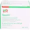 GAZIN Verbandgaas 8 cmx5 m 4 keer opgerold, 1 stuk