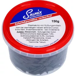 SALMIX Salmiakpastilles suikervrij, 150 g