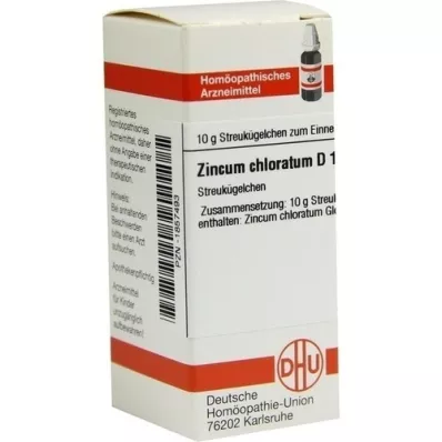 ZINCUM CHLORATUM D 12 bolletjes, 10 g