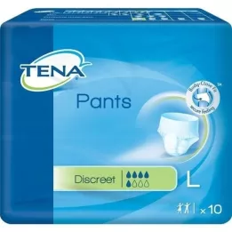 TENA PANTS Discrete wegwerpbroeken L 95-125 cm, 10 st