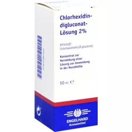 CHLORHEXIDINDIGLUCONAT Oplossing 2% concentraat, 50 ml
