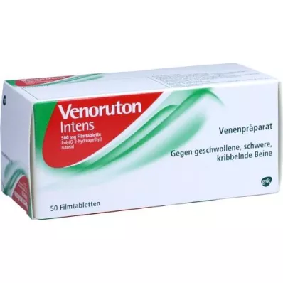 VENORUTON intens filmomhulde tabletten, 50 stuks VENORUTON intens filmomhulde tabletten, 50 stuks